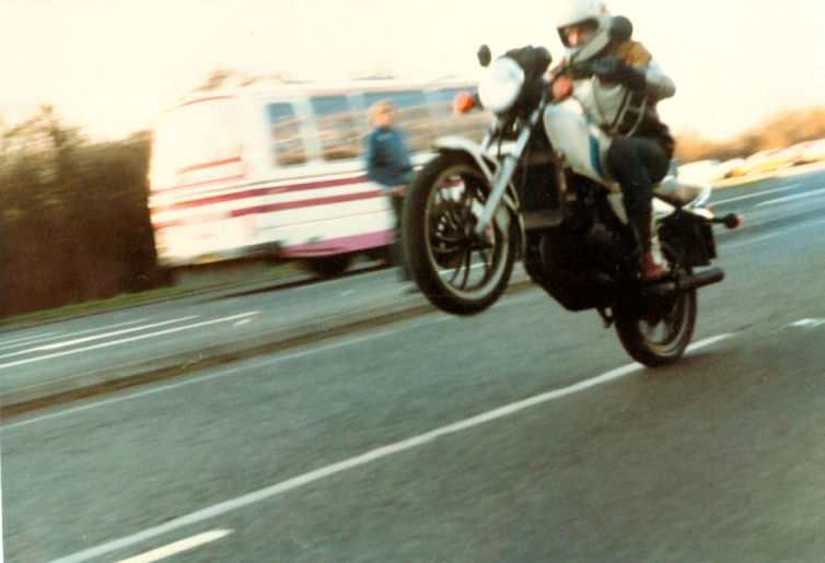 on way to box hill. 1981