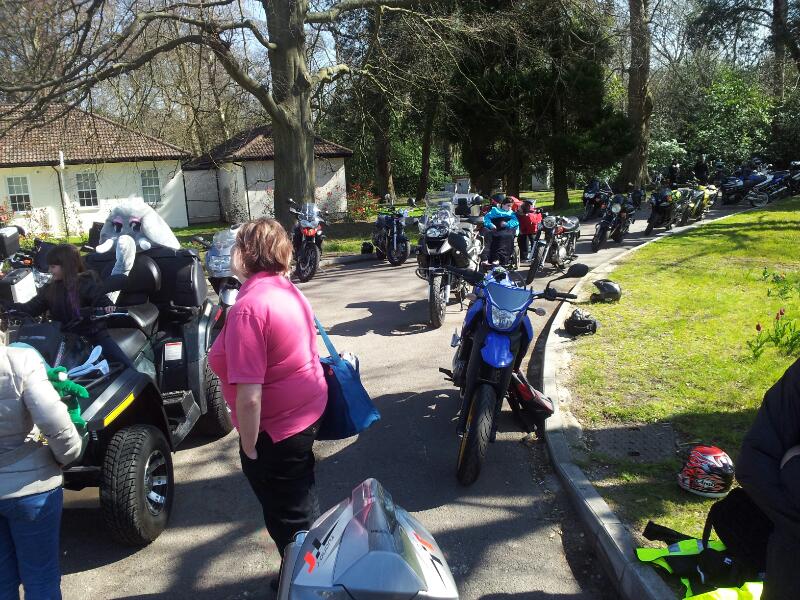 Easter egg run to the childrens Trust Tadworth