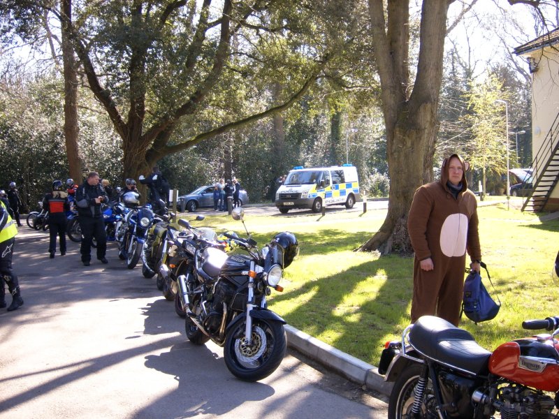 Egg run to the childrens Trust Tadworth 2012