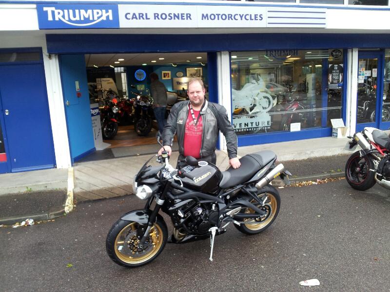 My new Street Triple R