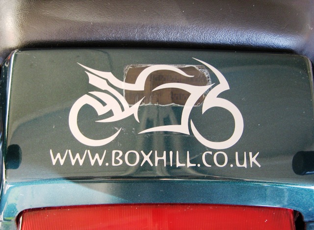 new smaller format sticker - closeup new smaller format sticker - closeup