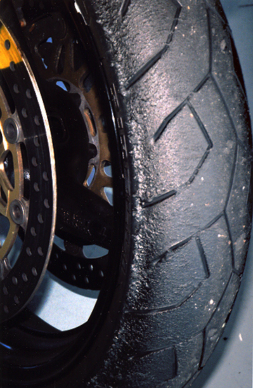 Magny Cours, front tyre