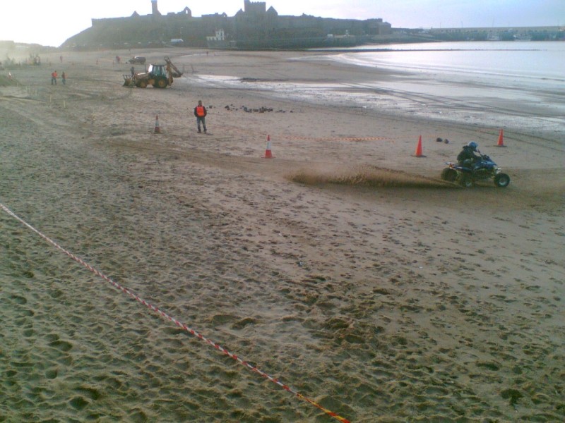 Beach race at Peel 1
