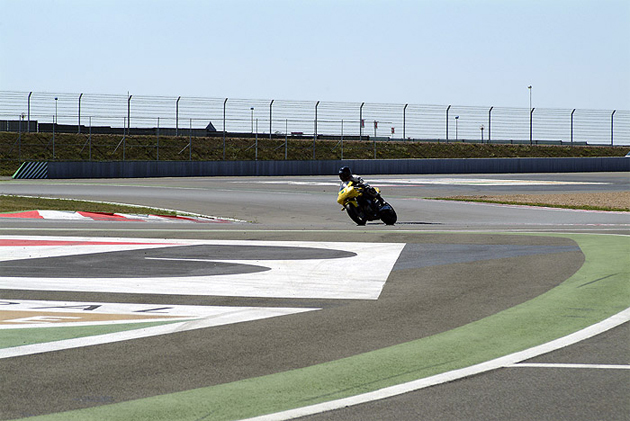Magny - it's lonely at the front!