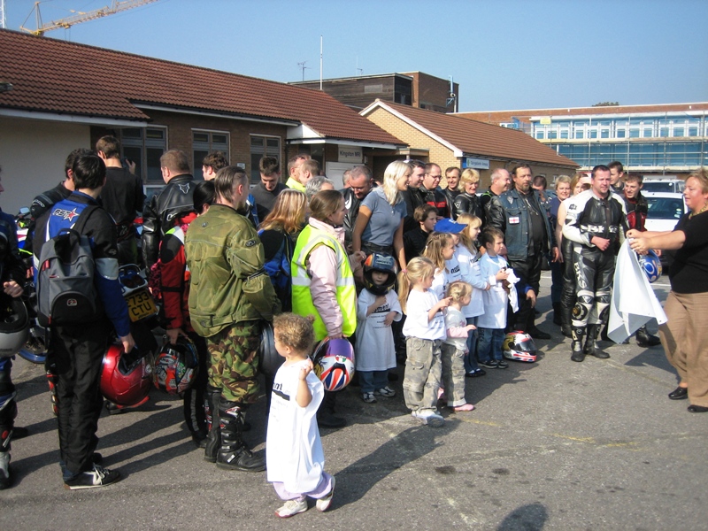 Charity run - at Kingston Hospital