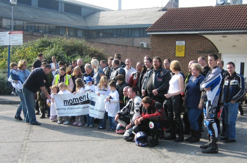 Charity run - at Kingston Hospital