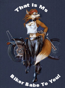 biker babe