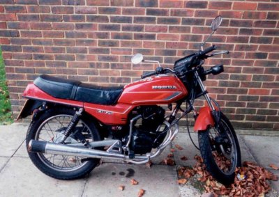 My first bike - Honda CB125RS 1985