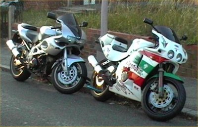 Suzuki TL1000S & CBR400RR Suzuki TL1000S & CBR400RR