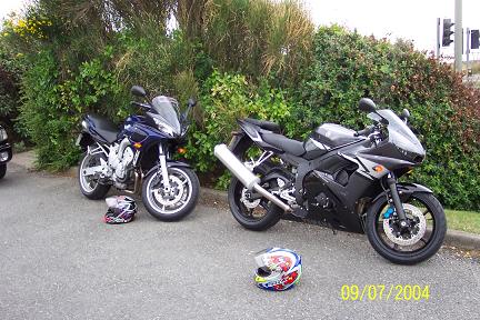 Zxr new R6 and Tinks Fazer Zxr new R6 and Tinks Fazer