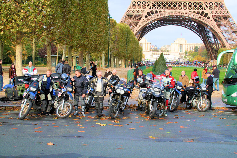 London-Paris-Dakar next. . .