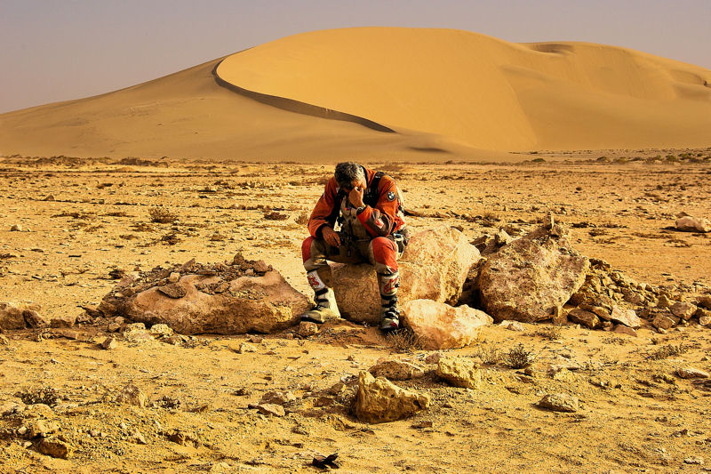 Thinker in the desert? Thinker in the desert?