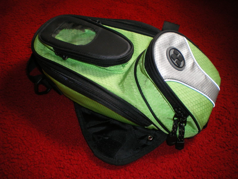 Lime green tank bag Lime green tank bag