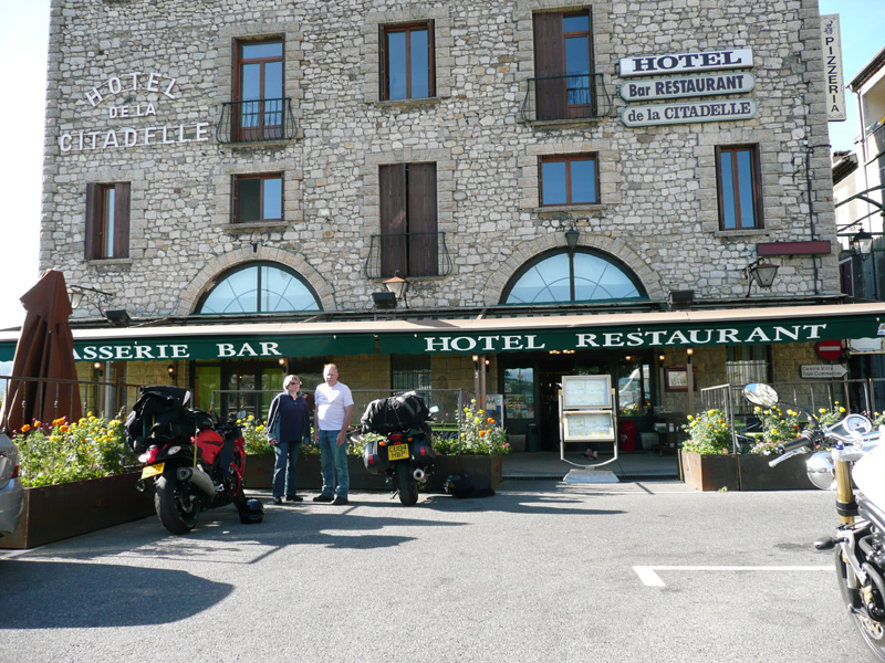 hotel at Sisteron