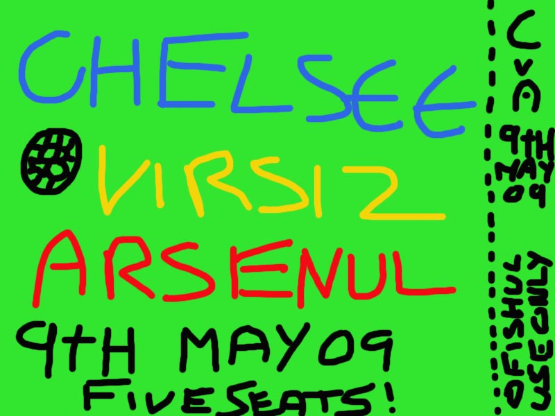 Chelsea vs Arsenal Ticket