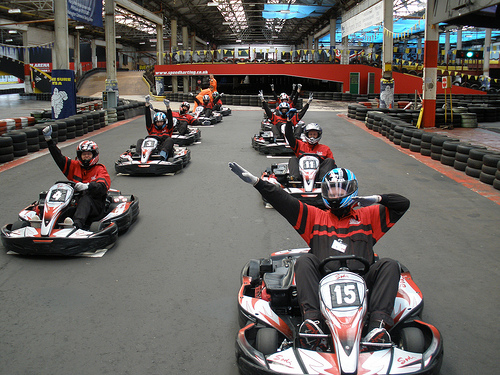 Karting at Warrington 2008 Karting at Warrington 2008