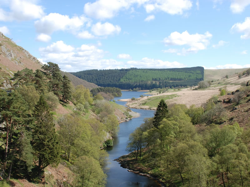 Elan Valley - Craig Goch - View from Dam