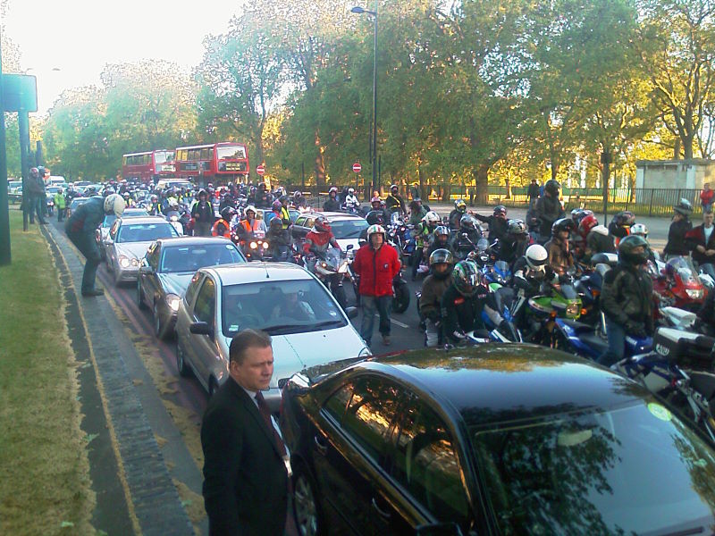 Parking charges protest 110509