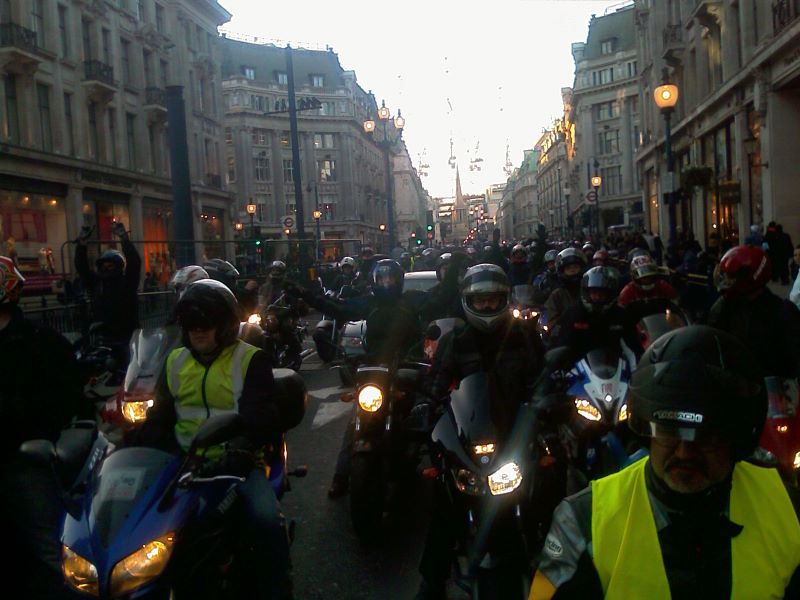 Parking charges protest 110509