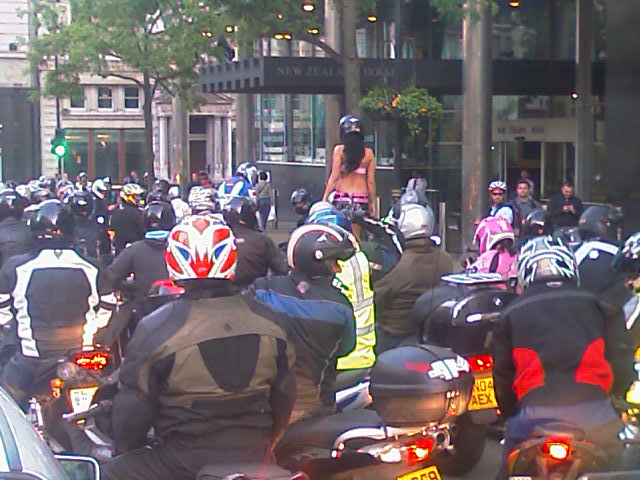 Parking charges protest 110509
