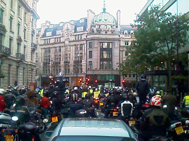 Parking charges protest 110509