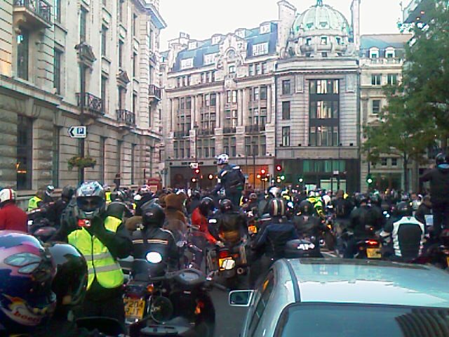 Parking charges protest 110509