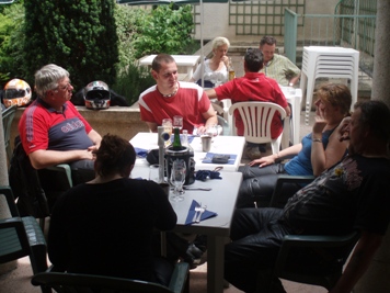 Lunchtime in the shade