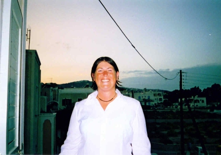 Me in Santorini in 2002!
