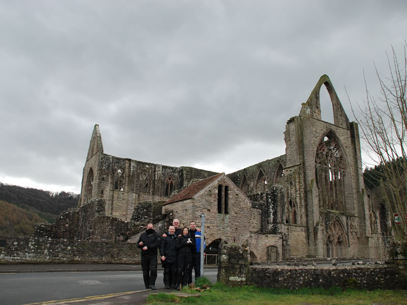 Group @ Tintern Abbey Group @ Tintern Abbey
