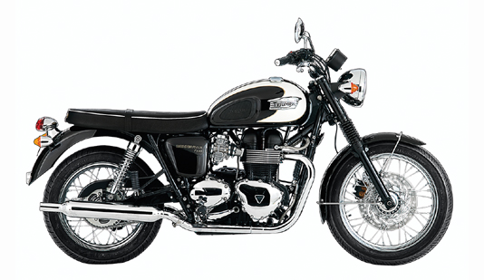 Bonneville T100 Jet Black / Fusion White