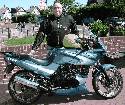 Side view of the GPZ, wi some spiv standing behind....?