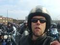 Sorry I uploaded a very small picture here of Russell and Ray at the Rockers' Reunion London to Brighton ride from the Ace cafe, 2007.